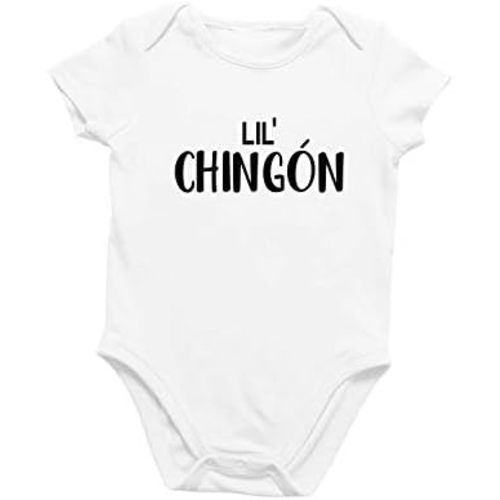 Printique Organic GOTS certified baby onesie unisex bodysuit 0-18 months - Funny Spanish Quotes