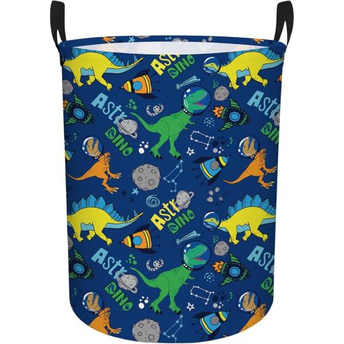 Dinosaur Hamper Laundry Basket for Kid Baby Room (A) | Room Decor, Clothes Storage Bin, Organizer