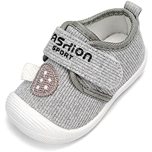 Baby Squeaky Shoes Toddler Boy Girl Sneakers Anti-Slip First-Walkers Lightweight Little Kid Trainers for Walking Running