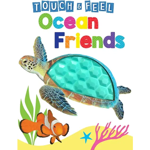 Ocean Friends - Touch and Feel Board Book - Sensory Board Book