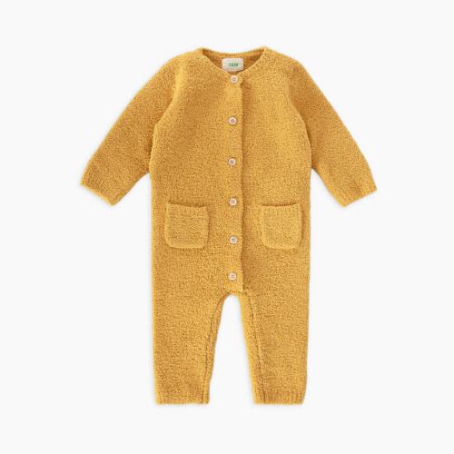 7AM Enfant Long Sleeved Romper - Amber, 6-9 M