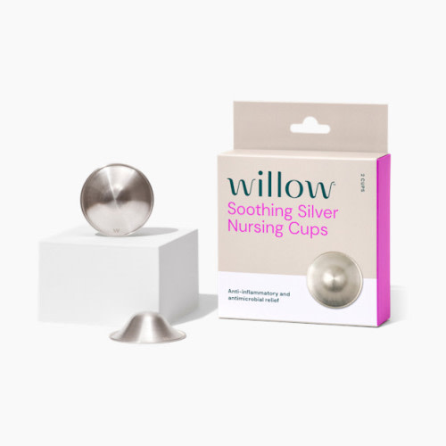 Willow Soothing Silver Nursing Cups (2 Pack)