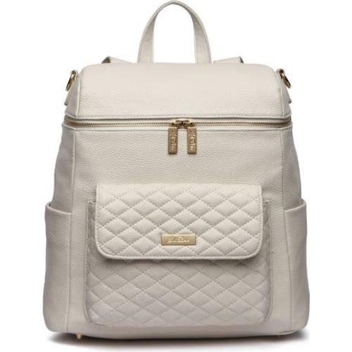 Monaco Faux Leather Diaper Backpack