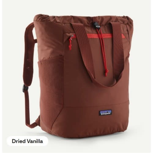 Patagonia Terravia Tote Bag Backpack 24L