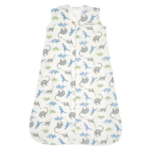 100% Cotton Wearable Blanket Dino | 0.5 TOG | Medium, 6-12mo, 16-24lb | HALO US