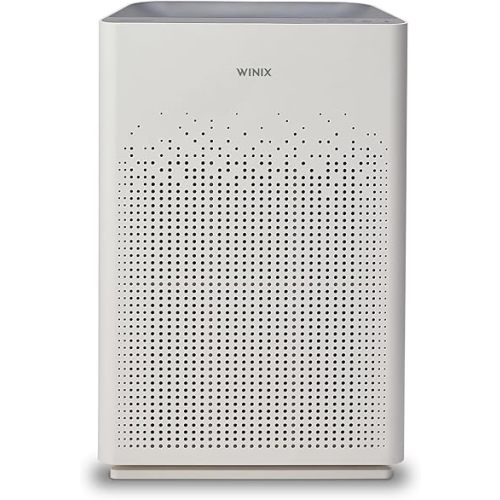 WINIX AM90 Air Purifier for Home Large Room Up to 1740 Ft² in 1 Hr With Air Quality Monitor, True HEPA, Carbon Filter and Auto Mode, Captures Pet Allergies, Smoke, Dust