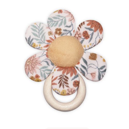 Flower Teething Ring - Zinnia Bloom