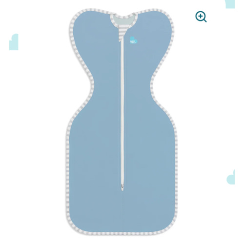 Swaddle Up™ 1.0 TOG Cotton Dusty Blue
