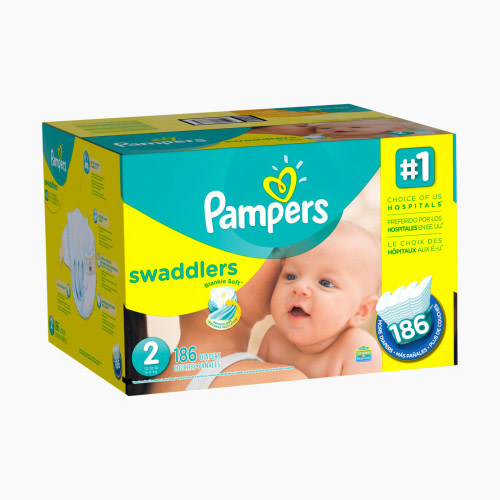 Pampers Swaddlers Diapers - 2 (186 count)