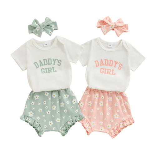 DADDY'S GIRL Daises Outfit - Hazel & Bo