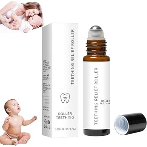 A Thousand Roses Teething Roller Oil, A Thousand Roses Teething Oil, Teething Roller All Natural (1)