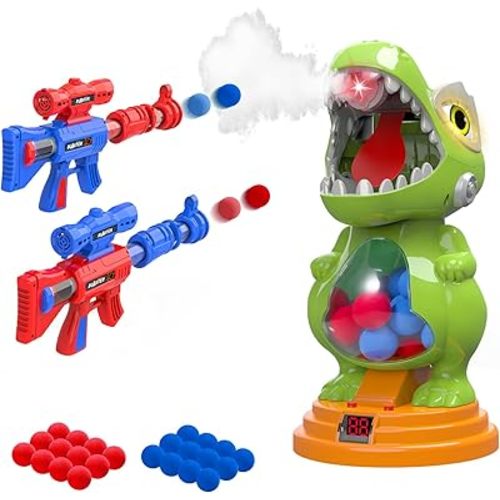 AuroTops Movable Dinosaur Shooting Toys for Kids Gifts for Boys 6-8