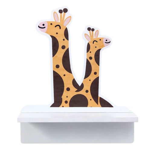 Tiny Dreamers Giraffe Wall Shelf