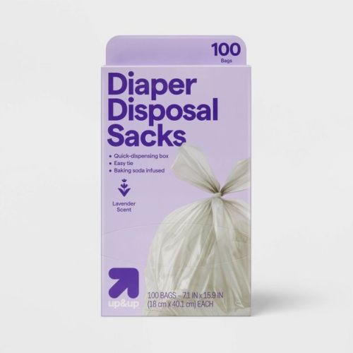 Disposable Diaper Bag Sack 100ct - up&up™