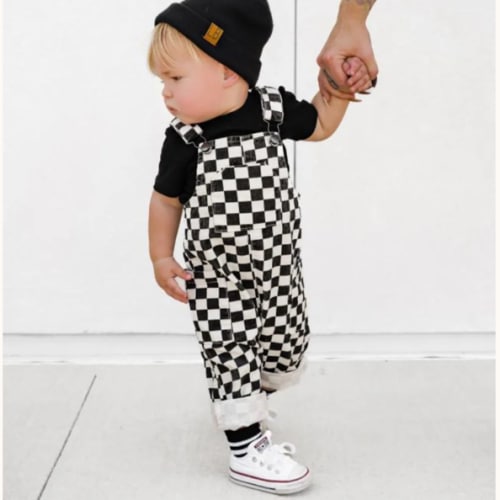 Classic Checker Overalls