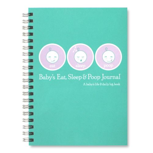 Baby's Eat, Sleep & Poop Journal, Log Book (Aqua)