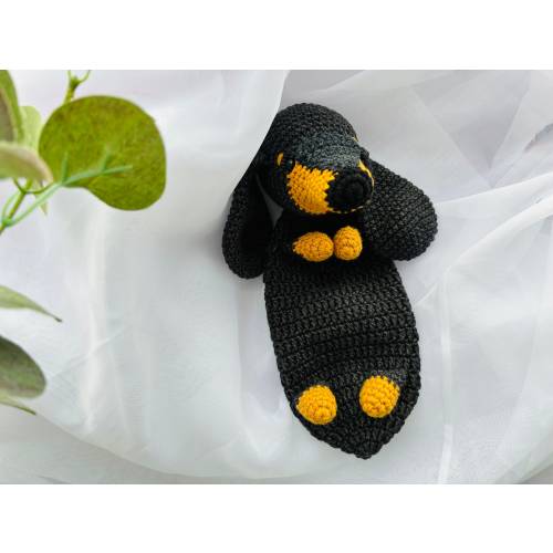 Dachshund Lovey Gift, Baby Toy Dog, Pregnancy Gift Set
