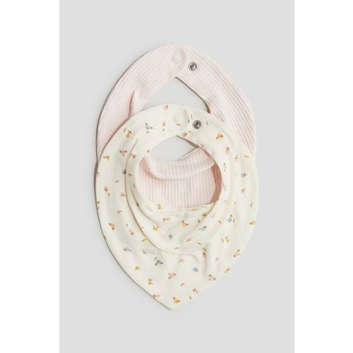 2-PACK TERRY-LINED TRIANGULAR SCARVES