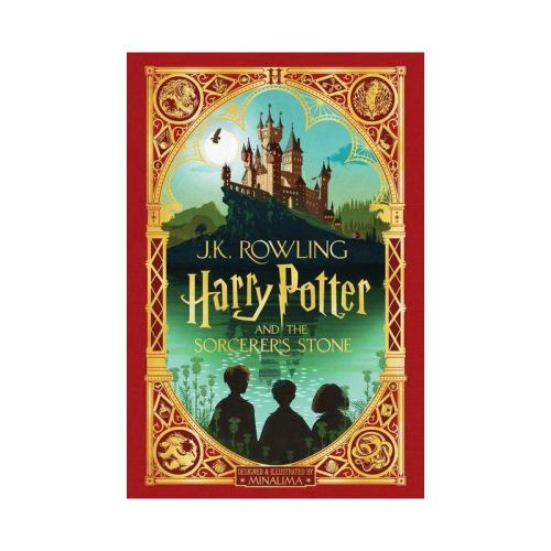 Harry Potter and the Sorcerer's Stone: Minalima Edition (Book 1), Volume 1 - by J K Rowling (Hardcover)