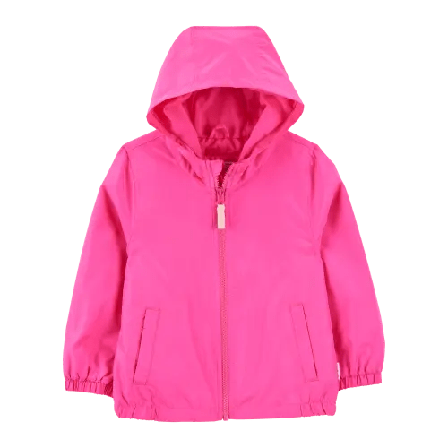 Baby Solid Windbreaker Jacket - Pink - Carter's | Carter's