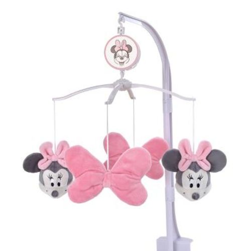 Disney Minnie Mouse Lovely Little Lady Musical Mobile: Attaches to Crib, Mice Pattern, Non-Powered