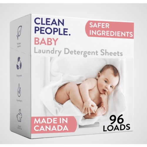 Baby Laundry Detergent Sheets - Clean People