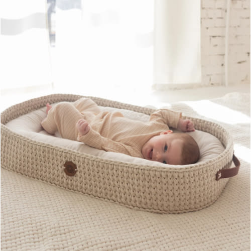 Baby Lounging and Changing Basket XL 3-in-1 – Anzy Home