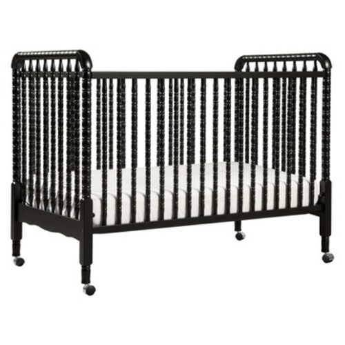 DaVinci Jenny Lind 3-in-1 Convertible Crib, Color: Black
