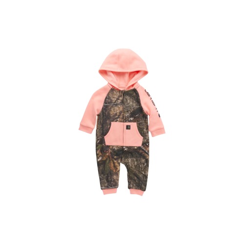 Carhartt Fleece Zip-Front Hooded Long-Sleeve Camo Coverall Bodysuit for Babies | Cabela's