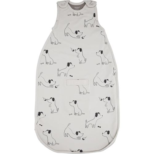 Woolino 4 Season Sleep Sack - Ultimate Merino Wool Sleeping Bag - Two-Way Zipper Adjustable Universal Size Sleep Sack for Baby (2-24 Months) - Puppy