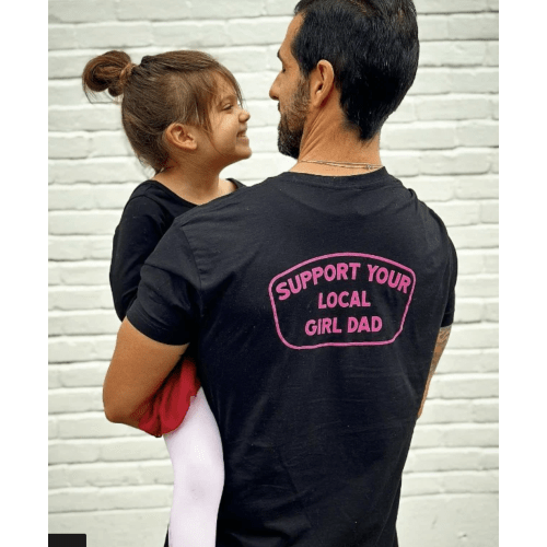 Support Your Local Girl Dad Shirt