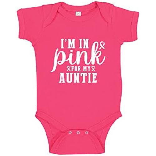 Custom Breast Cancer Baby One Piece Bodysuit Outfit for Mom, Grandma, Nana, Mimi and More