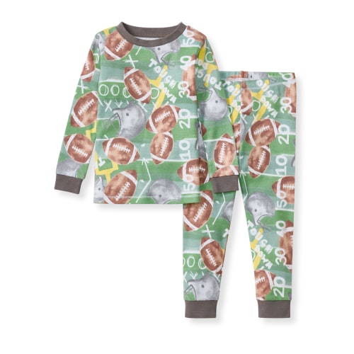 Touchdown Organic Two-Piece Pajamas – Burt's Bees Baby