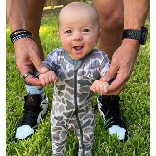 Baby Zip Up - Classic Deer Camo – BURLEBO