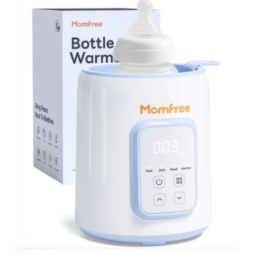 Bottle Warmer, 8-in-1 Fast Baby Bottle Warmer for Breastmilk and Formula,Milk Warmer with Accurate Temperature Control and Automatic Shut-Off,Multifunctional Bottle Warmers for All Bottles