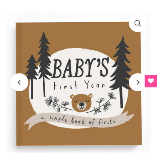 Little Camper Memory Baby Book