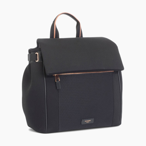 StorkSak St James Scuba Diaper Bag - Black