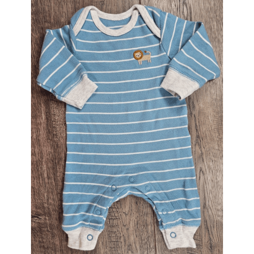 Baby Boy Clothes Child Mine Carter's Newborn Blue Lion Outfit