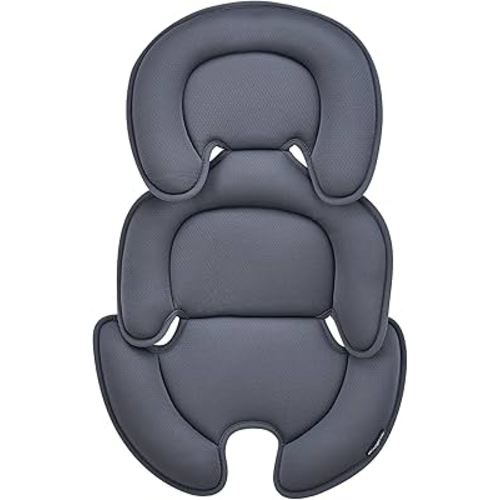 Innokids Head and Body Support Pillow Infant Car Seat Insert for Newborn to Toddler Stroller Cushion (Grey)