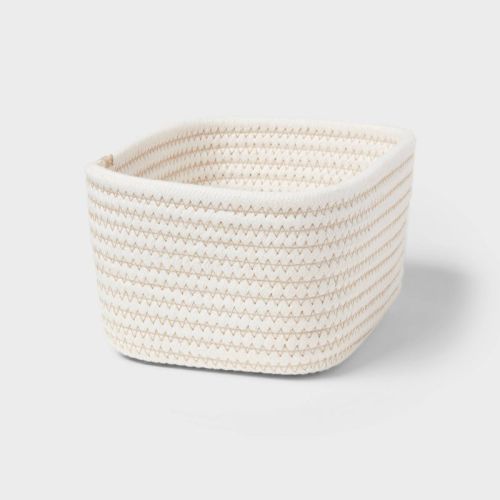 Small Coiled Rope Basket - Brightroom
