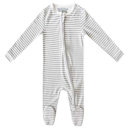 Zip-Up Footie Pajama - Everest, 0-3M