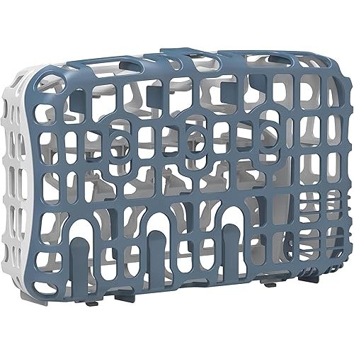 Dr. Brown's Dishwasher Basket for Small Baby Bottle Parts, Pacifiers, and Accessories, Clean, Store and Organize Newborn Essentials, BPA free,(Colors May Vary)