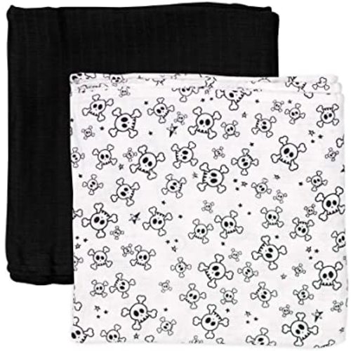 HonestBaby Unisex-Baby 2-Pack Organic Cotton Swaddle Blankets (Legacy)