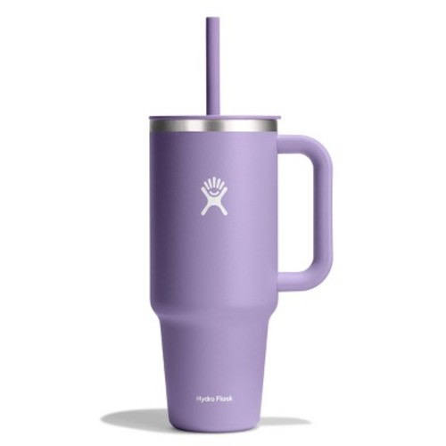 Hydro Flask 40oz All Around Travel Straw Tumbler - Moonshadow: Vacuum-Insulated, BPA-Free
