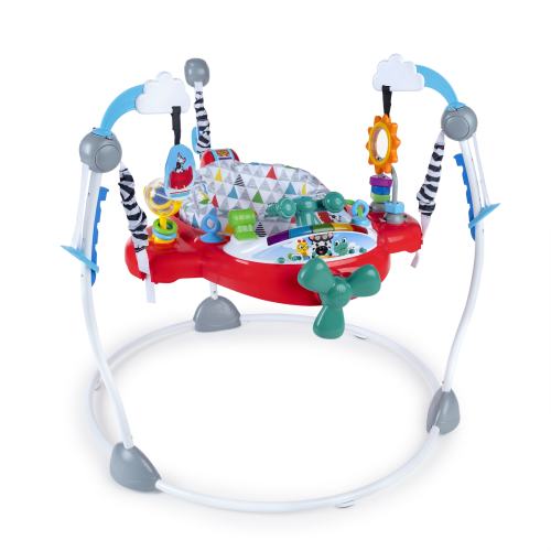 Ocean Explorers Airplane Adventure Infant Baby Activity Center Jumper, Ages 6+ Months