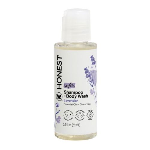 The Honest Company Calm Shampoo + Body Wash - Travel Size - Lavender- 2 fl oz