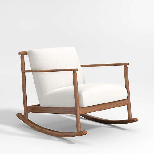 Ojai Upholstered Wood Frame Nursery Rocking Chair