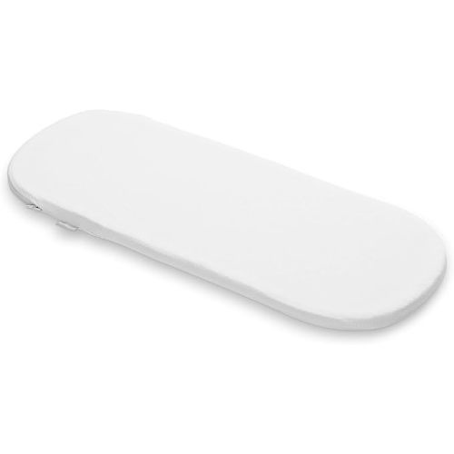 UPPAbaby Bassinet V3 Mattress Cover/Extra Cover for Bassinets 2018-Later/Ultra Soft and Comfortable/Machine Washable/White