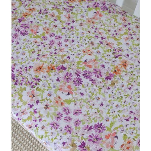 Isla Organic Fitted Cot Sheet | Snuggle Hunny