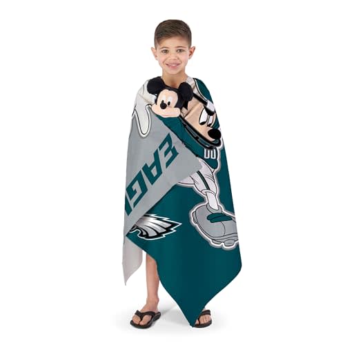 NORTHWEST NFL Unisex-Adult Character Hugger Pillow and Beach Towel Set